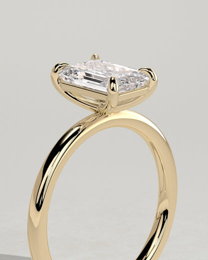 Round Halo, Pave & Split Shank Engagement Ring – 1.93 CT Lab Grown Diamond