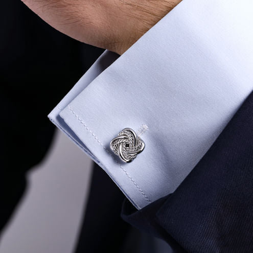 Double Knot Cufflinks For Men