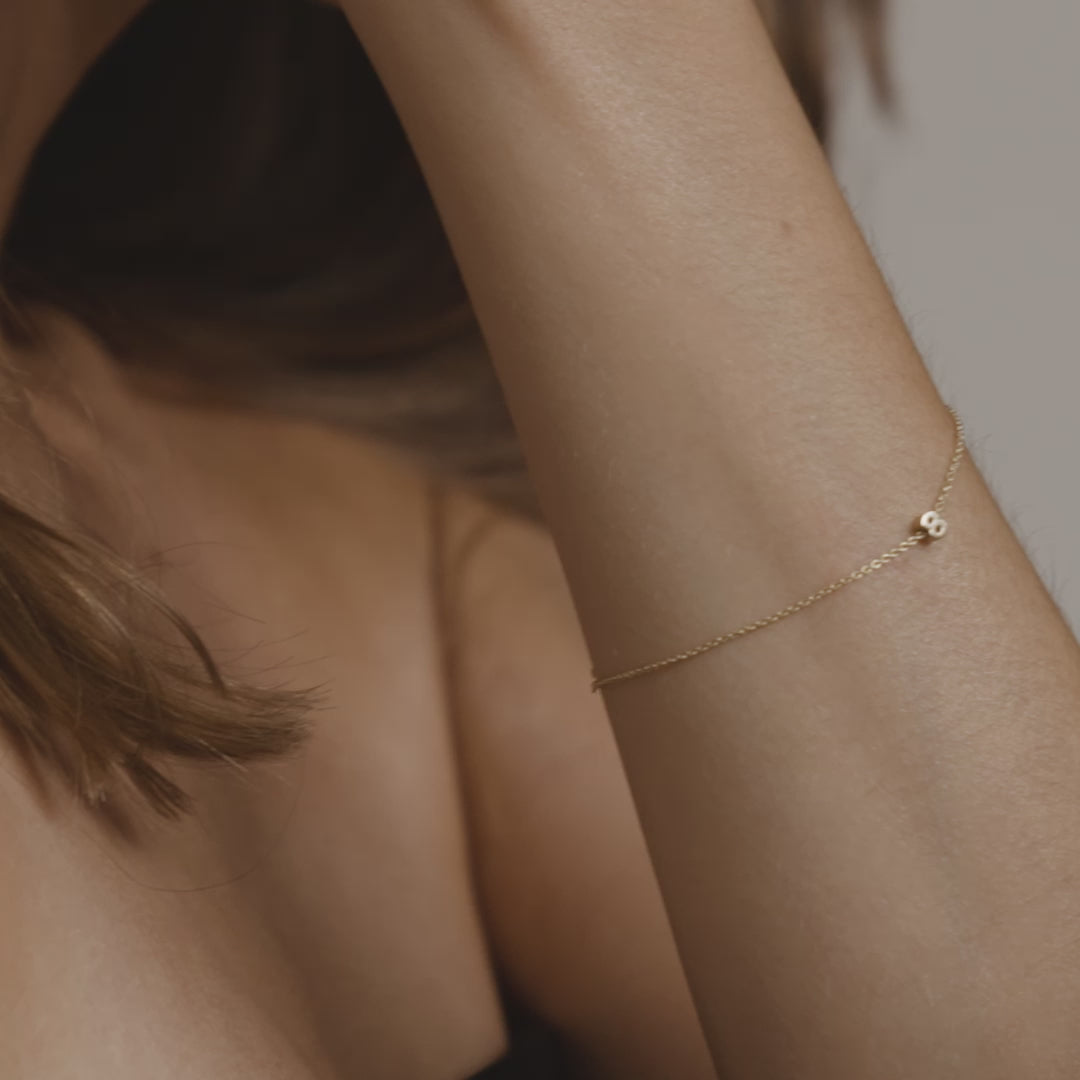 Number Chain Bracelet