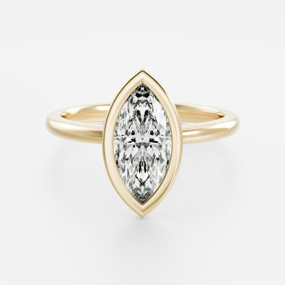 Oval Three Stone Lab Grown Diamond Engagement Ring