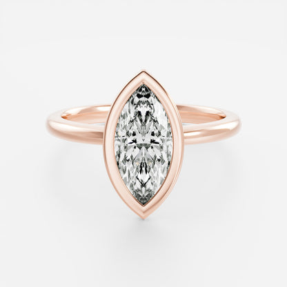 Oval Three Stone Lab Grown Diamond Engagement Ring