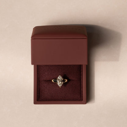 Oval Three Stone Lab Grown Diamond Engagement Ring