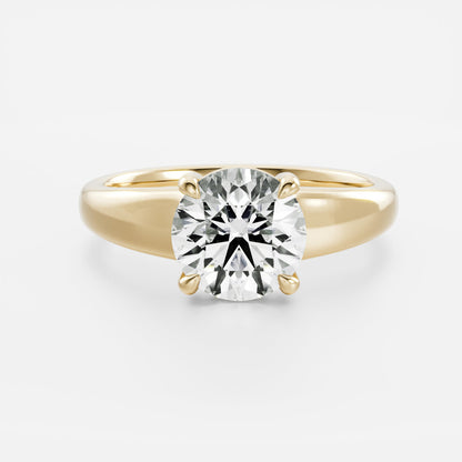 Oval Three Stone Lab Grown Diamond Engagement Ring