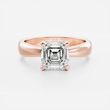 Oval Three Stone Lab Grown Diamond Engagement Ring