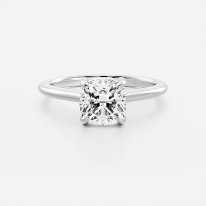 Oval Three Stone Lab Grown Diamond Engagement Ring