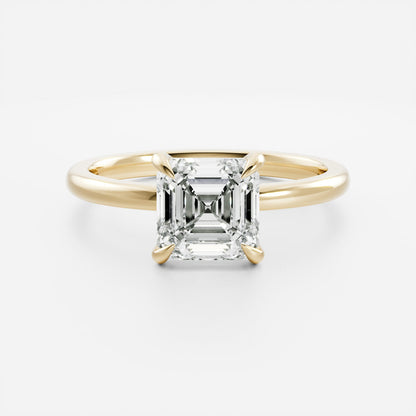 Oval Three Stone Lab Grown Diamond Engagement Ring