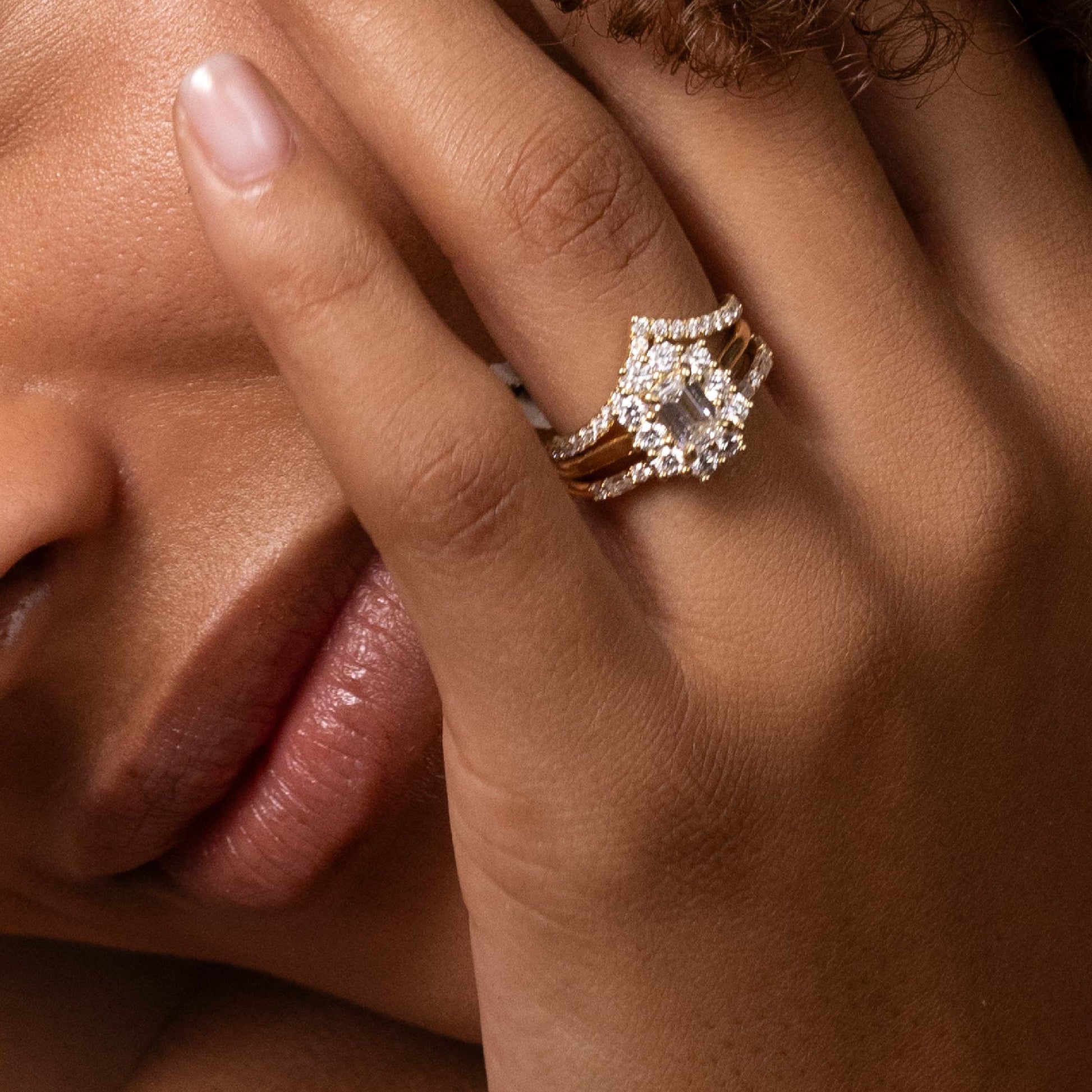 0.25 TCW Round Shaped Half Eternity Lab Grown Diamond Wedding Band