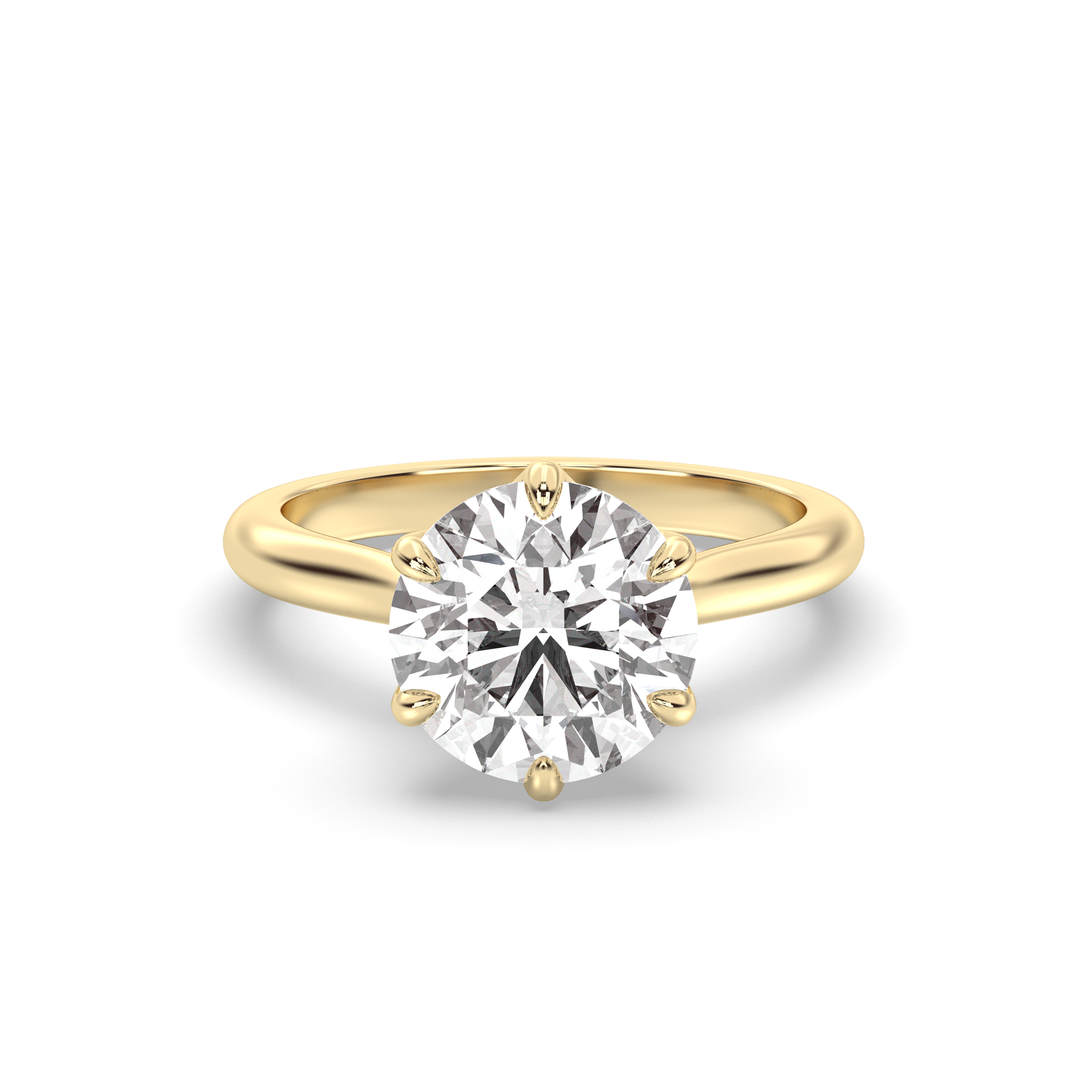 Marquise Shaped Three Stone Lab Grown Diamond Engagement Ring