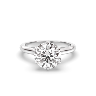 Marquise Shaped Three Stone Lab Grown Diamond Engagement Ring