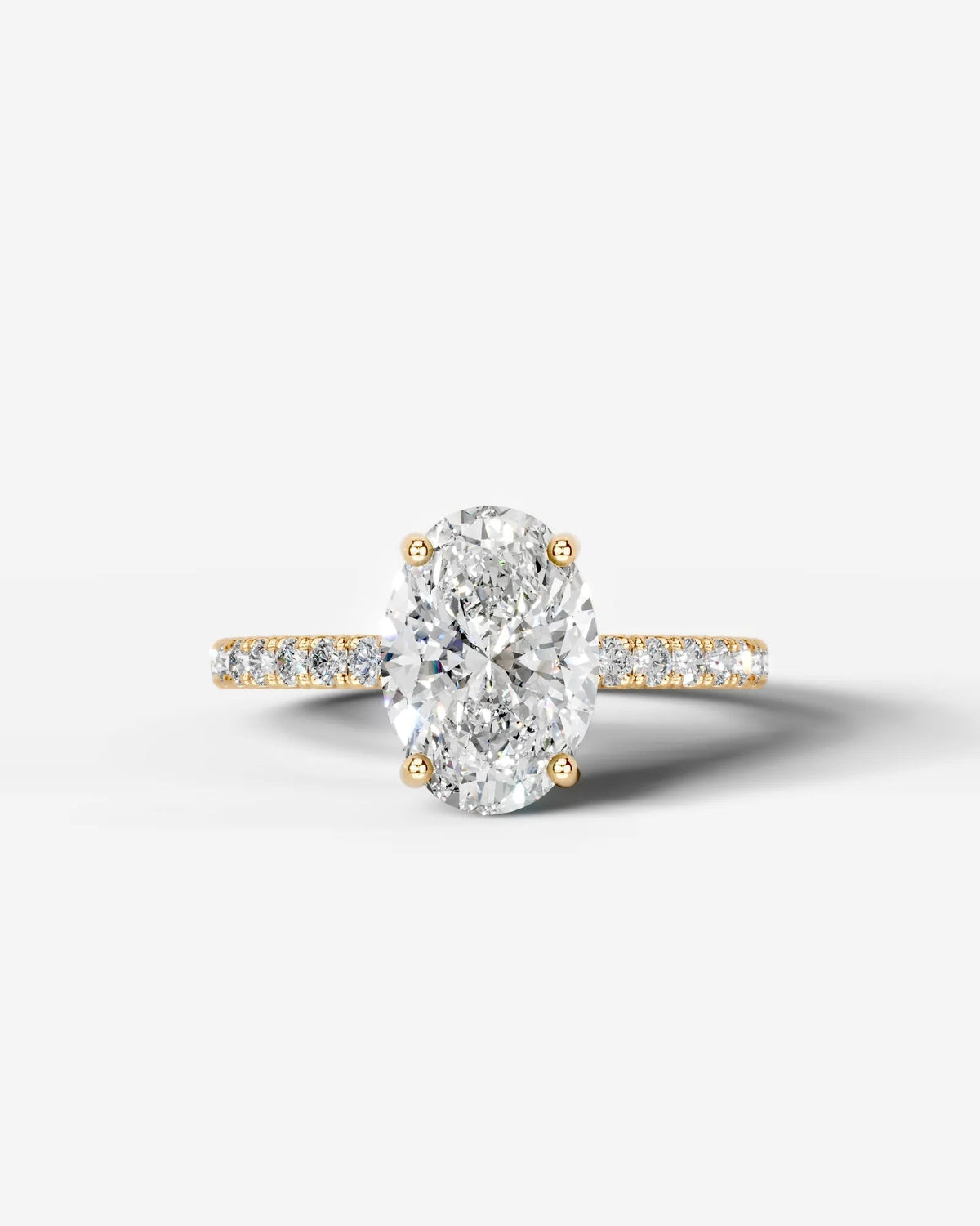 Marquise Solitaire With Tulip Prongs Lab Grown Diamond Engagement Ring