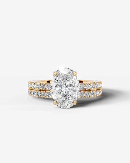 Marquise Solitaire With Tulip Prongs Lab Grown Diamond Engagement Ring