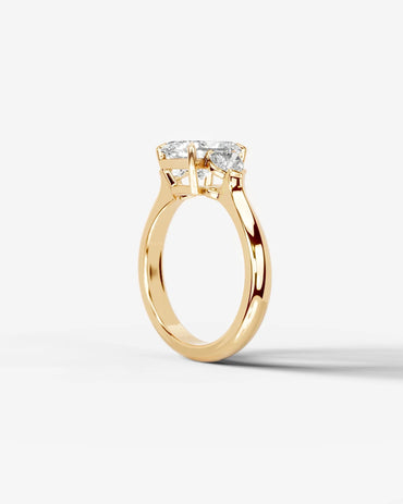 Marquise Solitaire With Tulip Prongs Lab Grown Diamond Engagement Ring