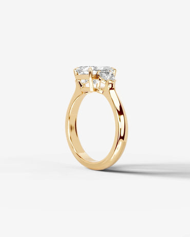 Marquise Solitaire With Tulip Prongs Lab Grown Diamond Engagement Ring
