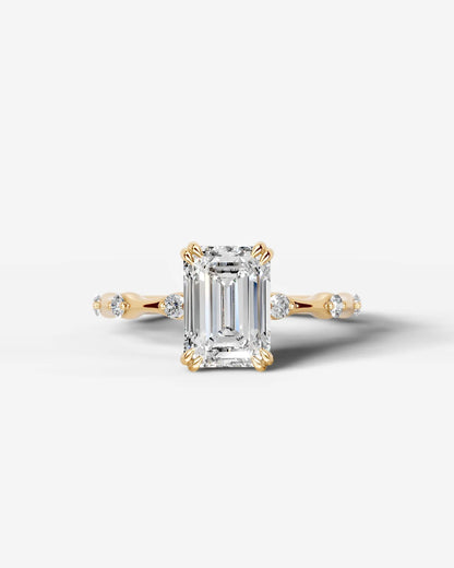 Marquise Solitaire With Tulip Prongs Lab Grown Diamond Engagement Ring