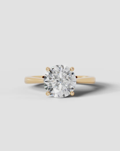 Marquise Solitaire With Tulip Prongs Lab Grown Diamond Engagement Ring