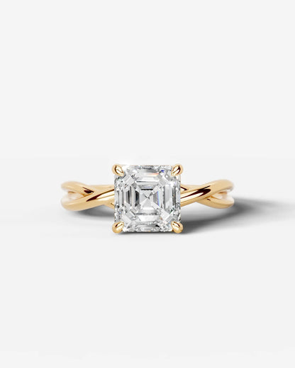 Marquise Solitaire With Tulip Prongs Lab Grown Diamond Engagement Ring