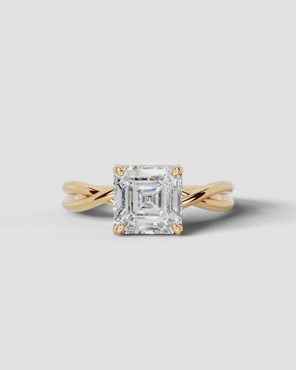Marquise Solitaire With Tulip Prongs Lab Grown Diamond Engagement Ring
