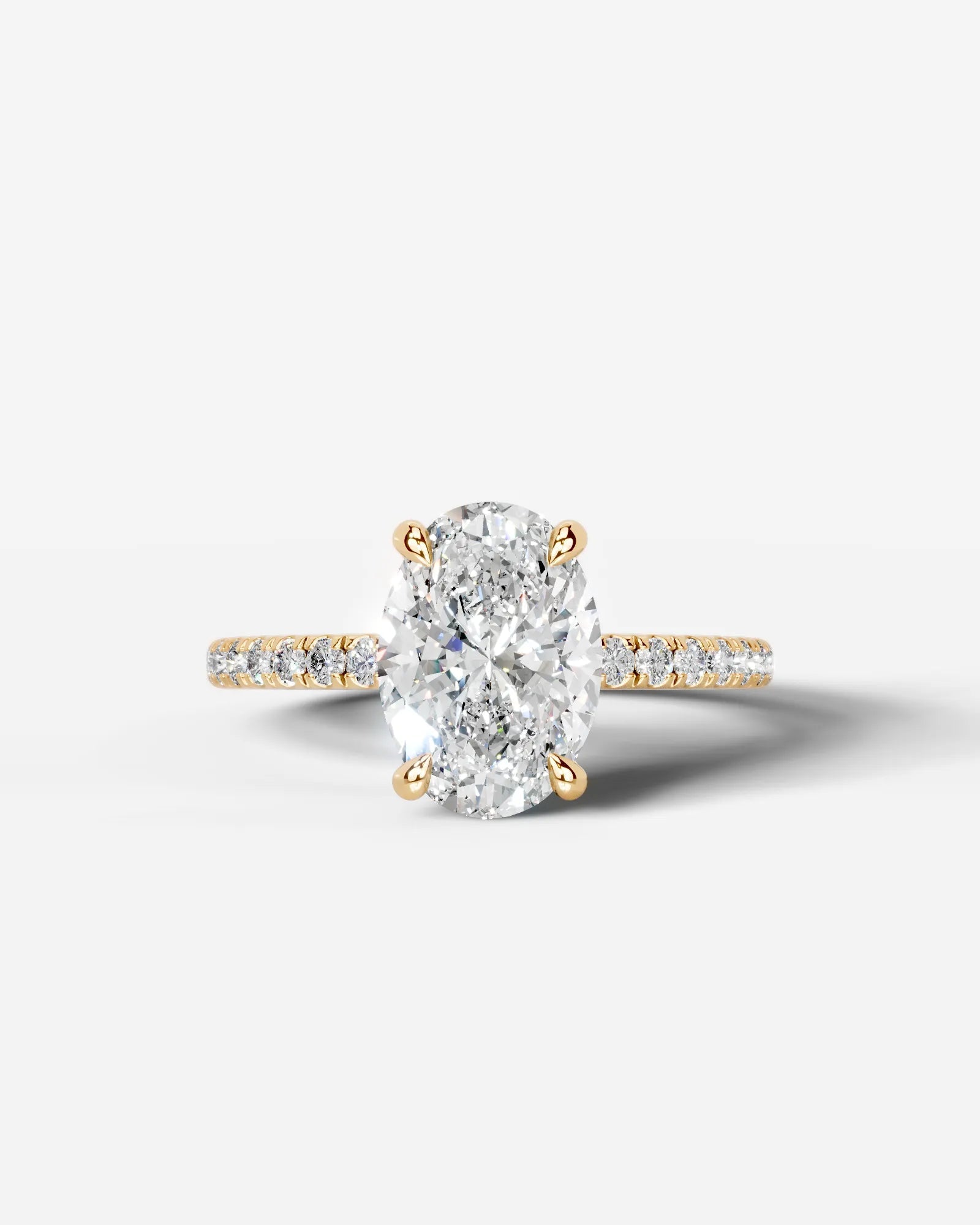 Marquise Solitaire With Tulip Prongs Lab Grown Diamond Engagement Ring