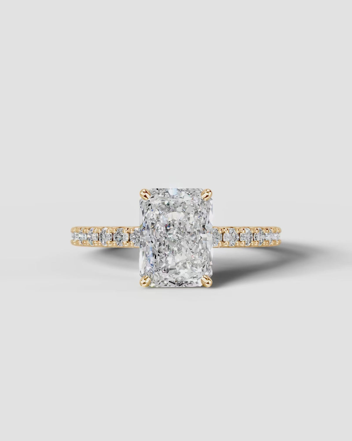 Marquise Solitaire With Tulip Prongs Lab Grown Diamond Engagement Ring