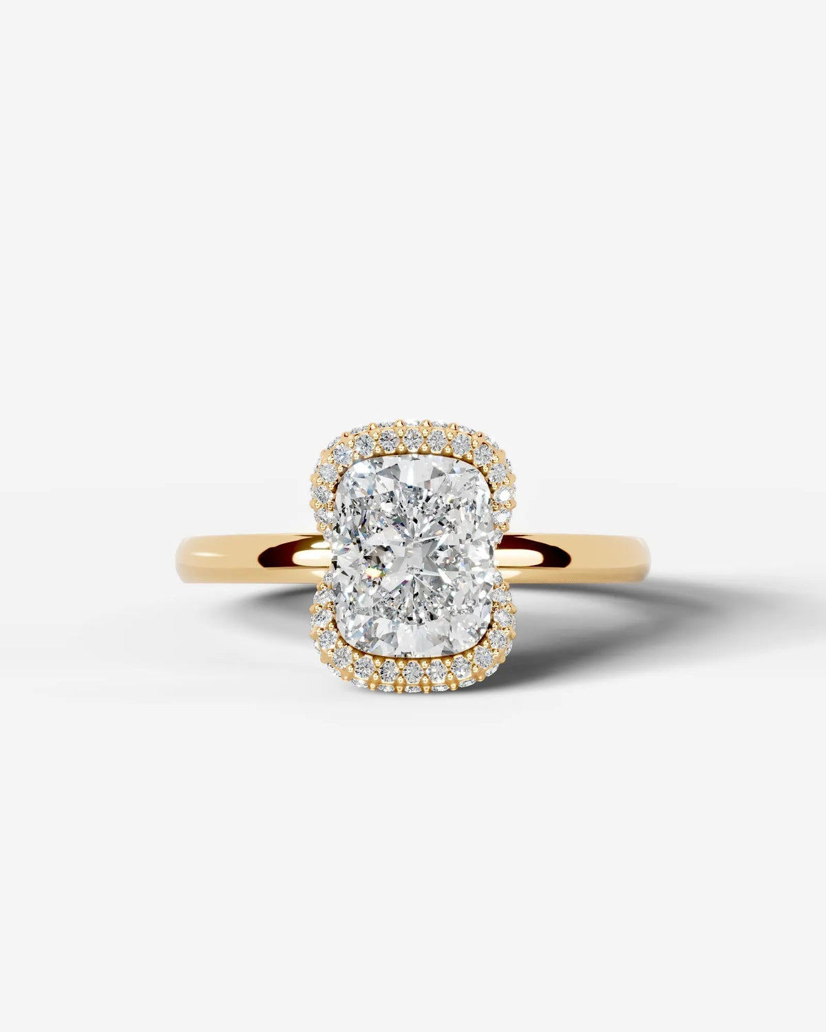 Marquise Solitaire With Tulip Prongs Lab Grown Diamond Engagement Ring