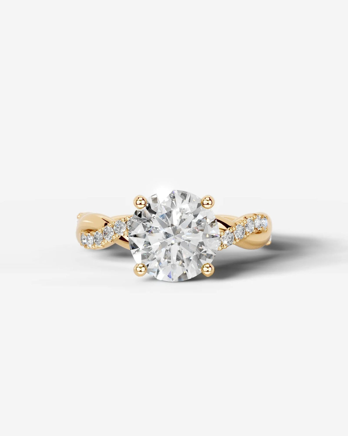 Marquise Solitaire With Tulip Prongs Lab Grown Diamond Engagement Ring