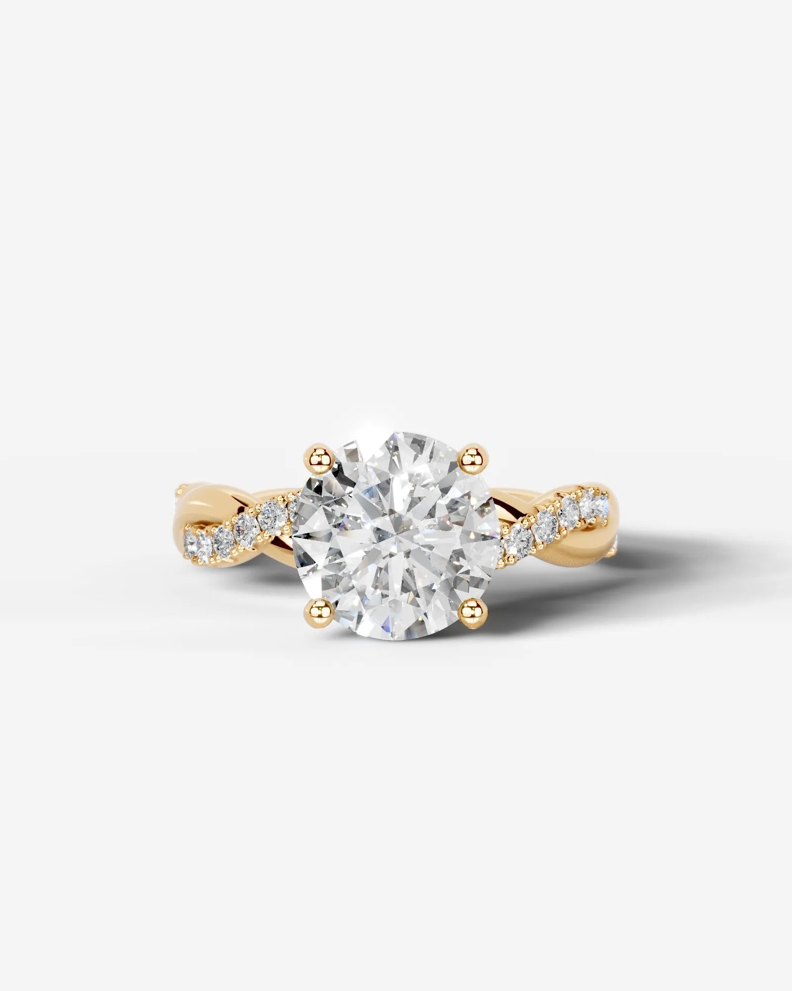 Marquise Solitaire With Tulip Prongs Lab Grown Diamond Engagement Ring