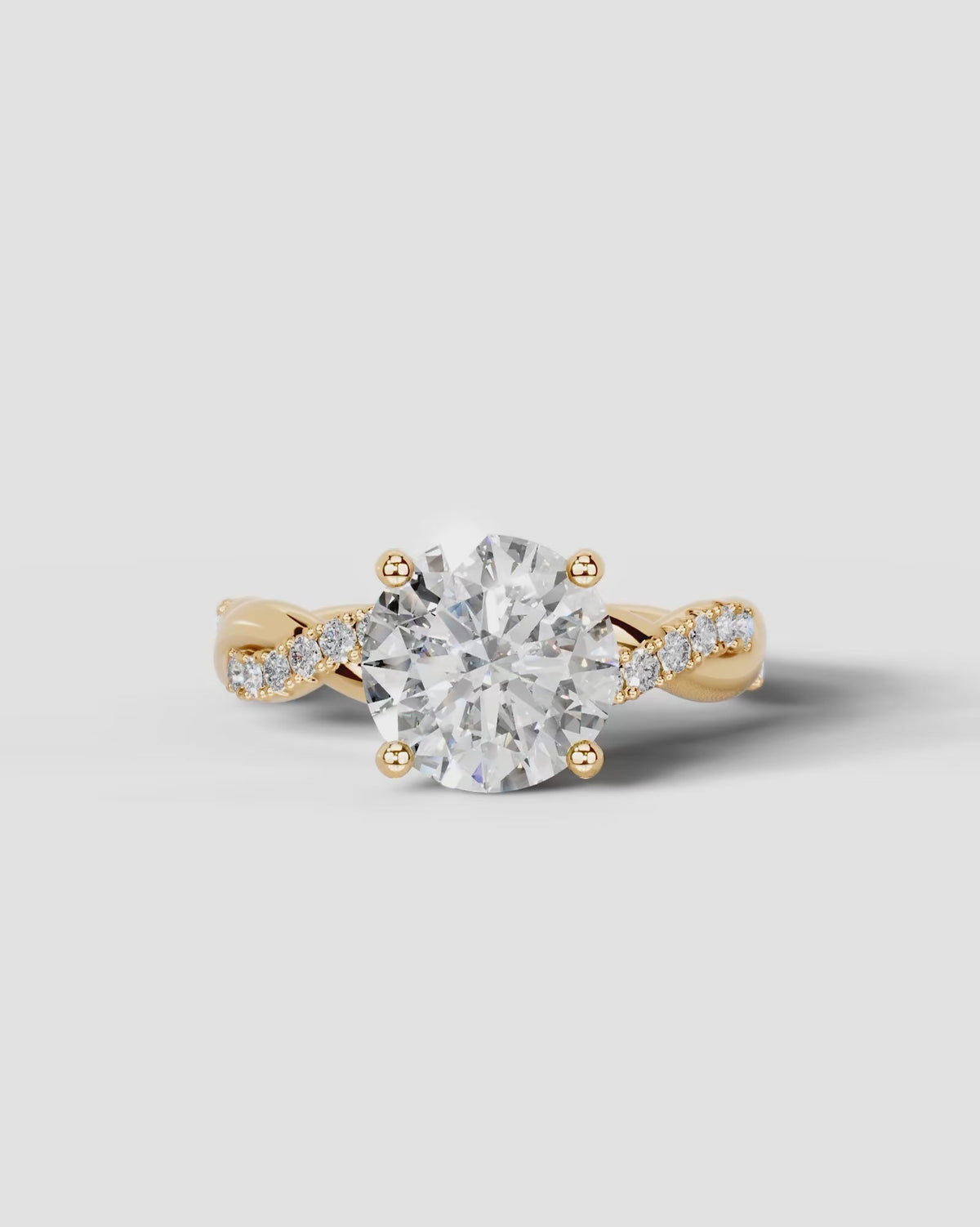 Marquise Solitaire With Tulip Prongs Lab Grown Diamond Engagement Ring