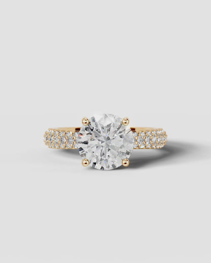 Marquise Solitaire With Tulip Prongs Lab Grown Diamond Engagement Ring