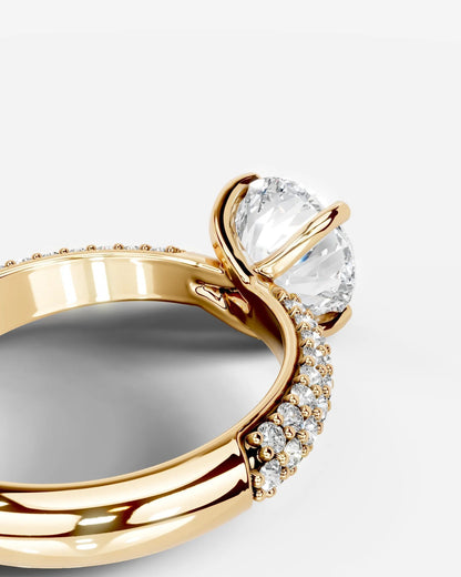 Marquise Solitaire With Tulip Prongs Lab Grown Diamond Engagement Ring