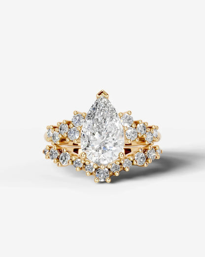 Marquise Solitaire With Tulip Prongs Lab Grown Diamond Engagement Ring
