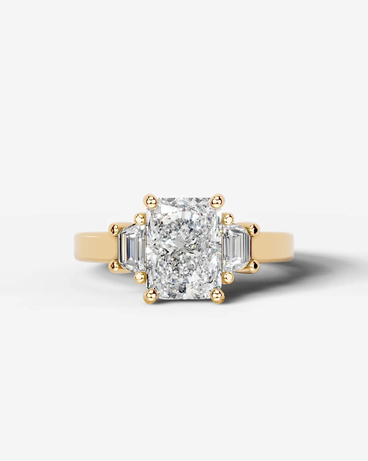 Marquise Solitaire With Tulip Prongs Lab Grown Diamond Engagement Ring