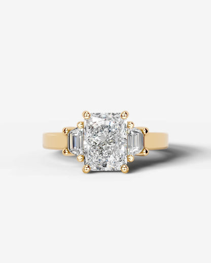 Marquise Solitaire With Tulip Prongs Lab Grown Diamond Engagement Ring