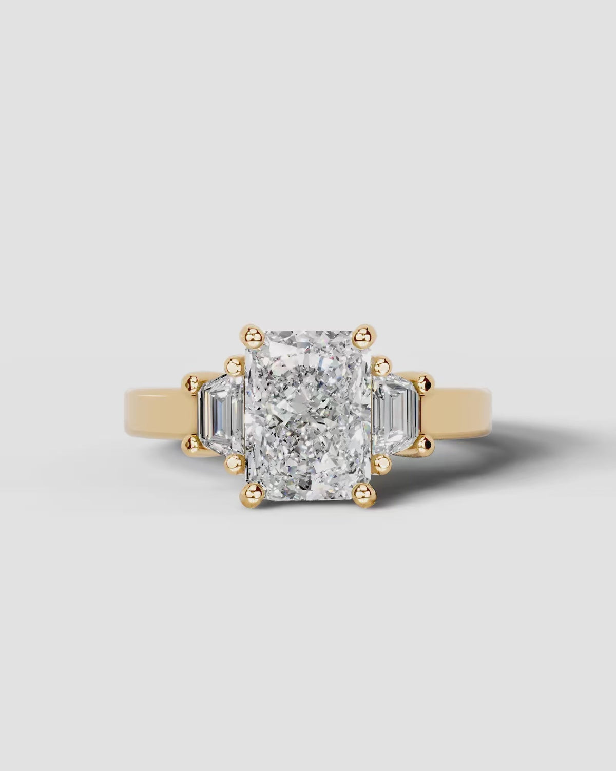 Marquise Solitaire With Tulip Prongs Lab Grown Diamond Engagement Ring