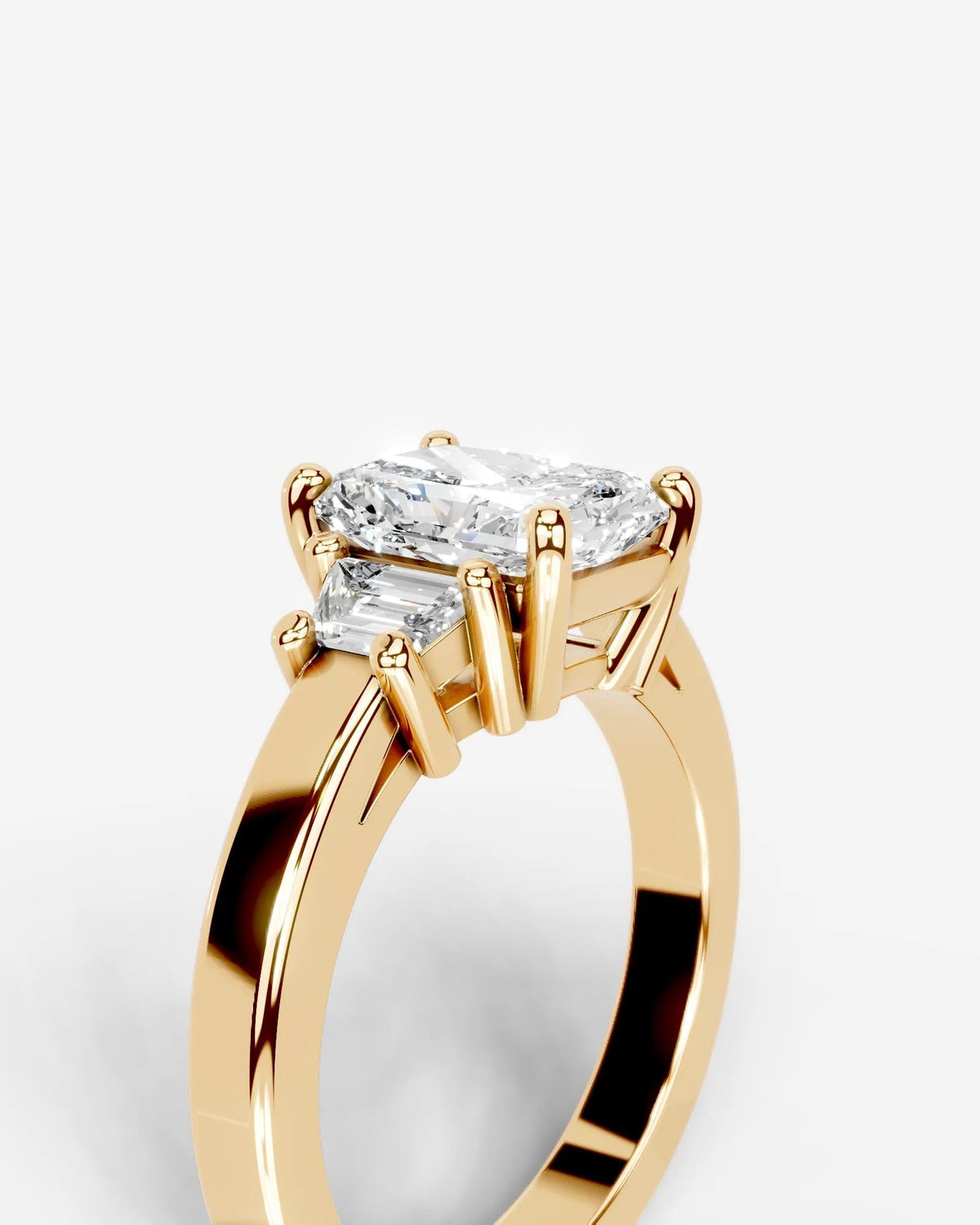 Marquise Solitaire With Tulip Prongs Lab Grown Diamond Engagement Ring