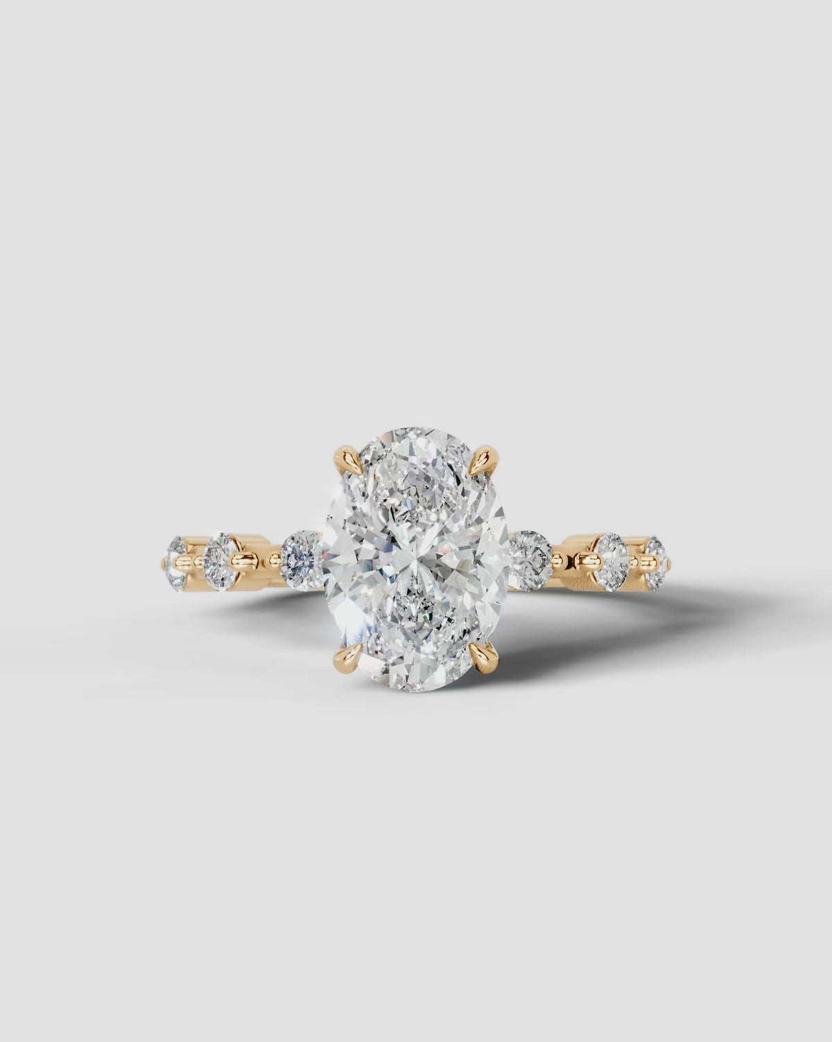 Marquise Solitaire With Tulip Prongs Lab Grown Diamond Engagement Ring