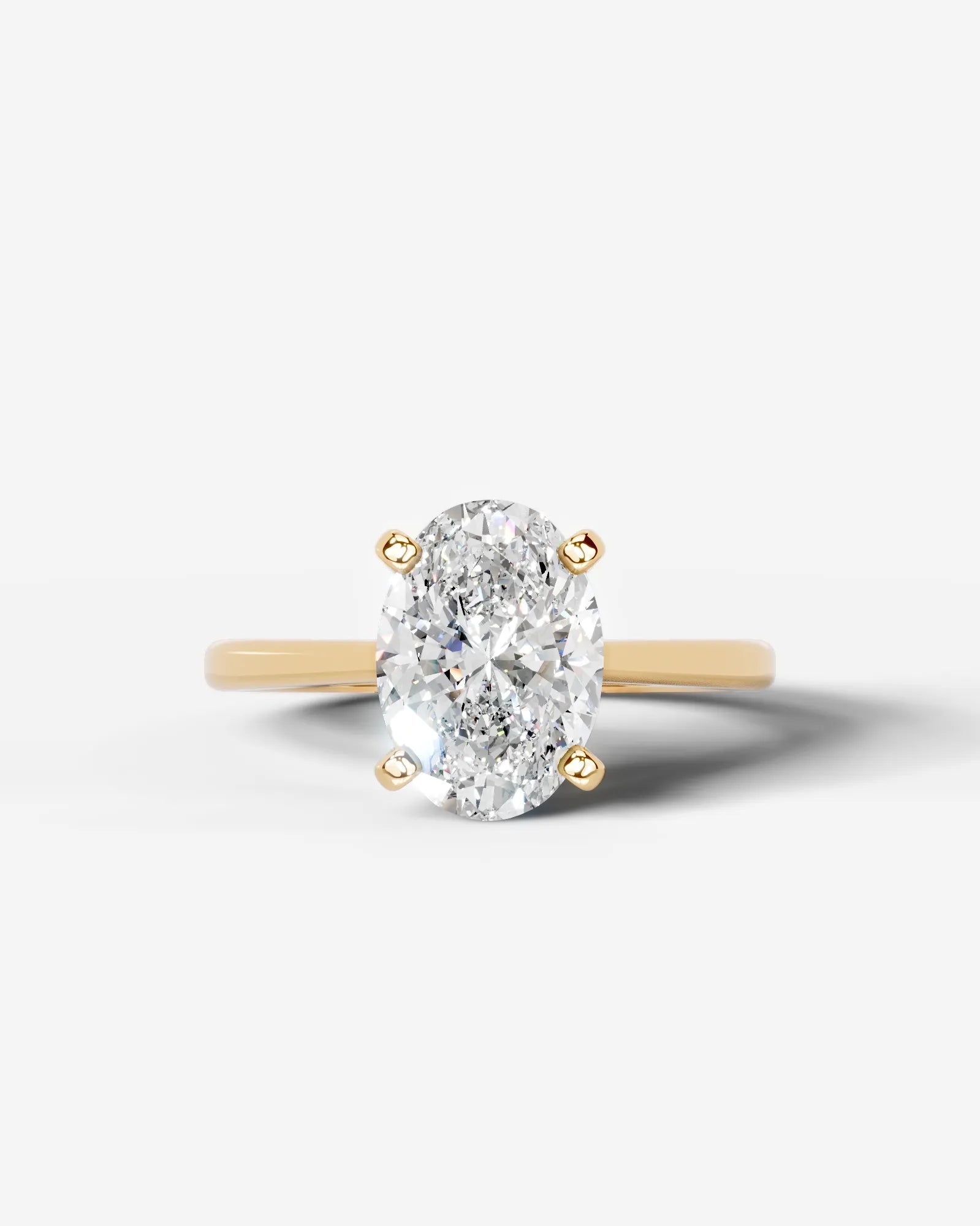 Marquise Solitaire With Tulip Prongs Lab Grown Diamond Engagement Ring