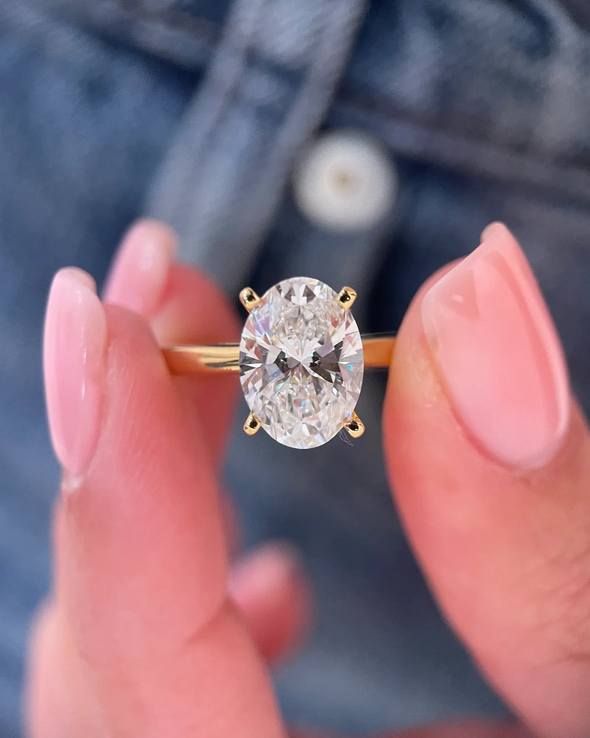 Marquise Solitaire With Tulip Prongs Lab Grown Diamond Engagement Ring