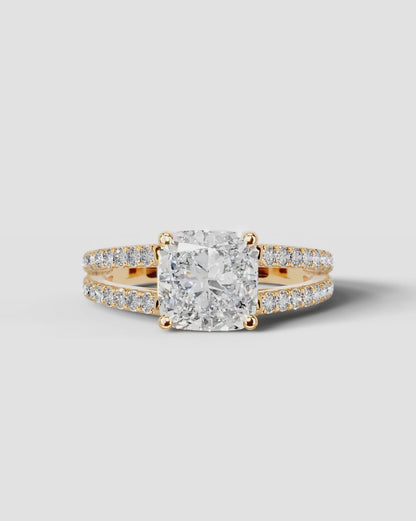 Marquise Solitaire With Tulip Prongs Lab Grown Diamond Engagement Ring