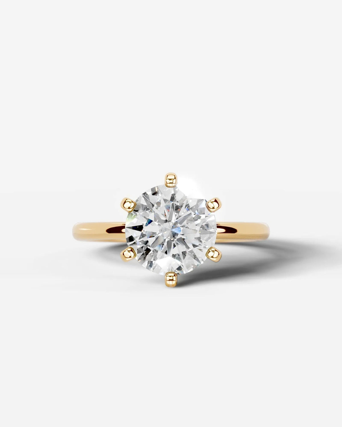 Marquise Solitaire With Tulip Prongs Lab Grown Diamond Engagement Ring