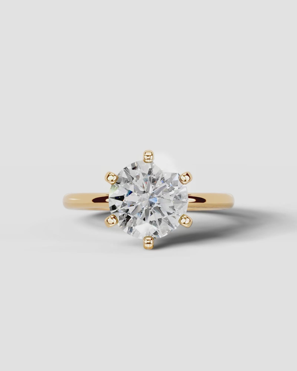 Marquise Solitaire With Tulip Prongs Lab Grown Diamond Engagement Ring