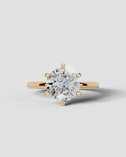 Marquise Solitaire With Tulip Prongs Lab Grown Diamond Engagement Ring