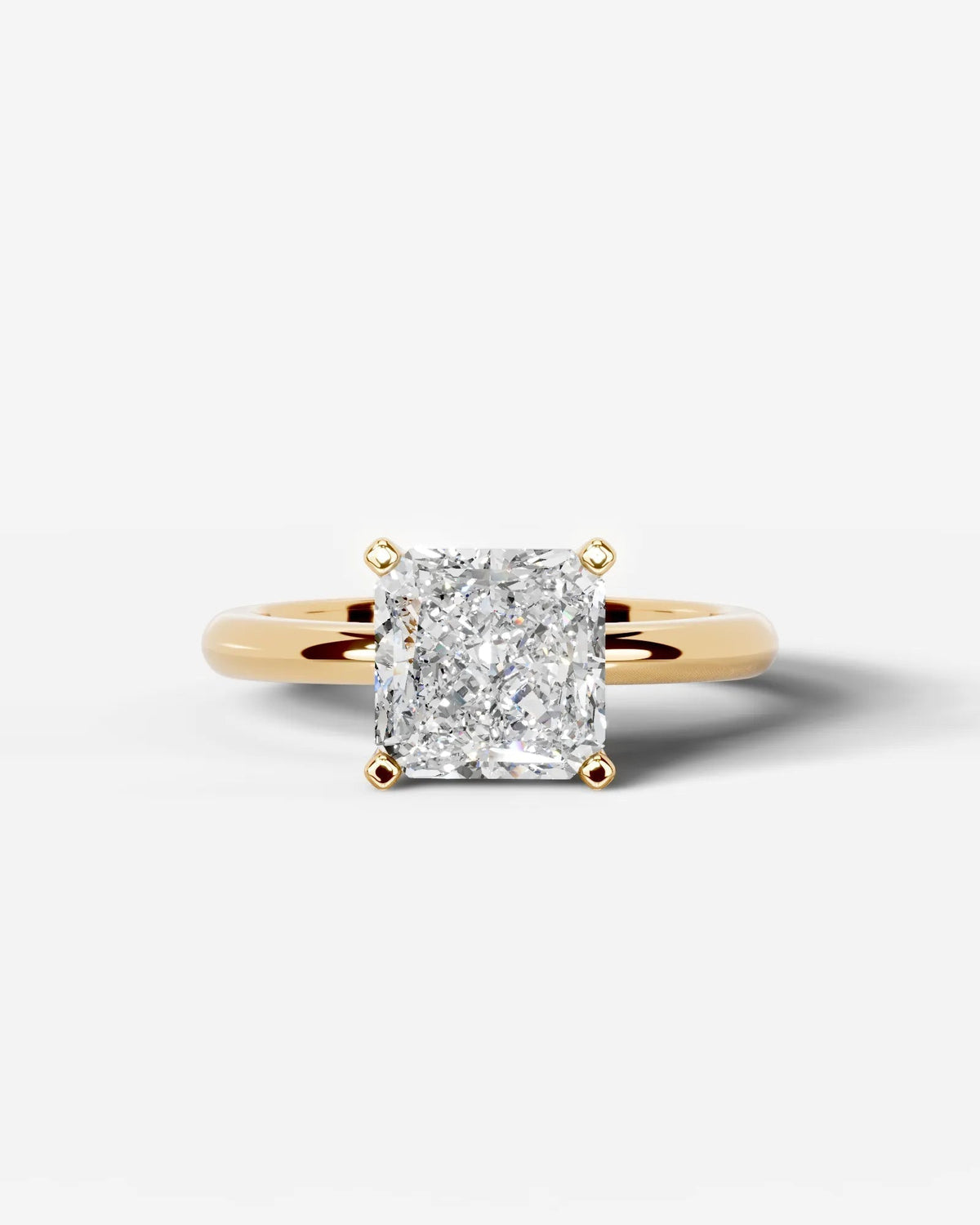 Marquise Solitaire With Tulip Prongs Lab Grown Diamond Engagement Ring