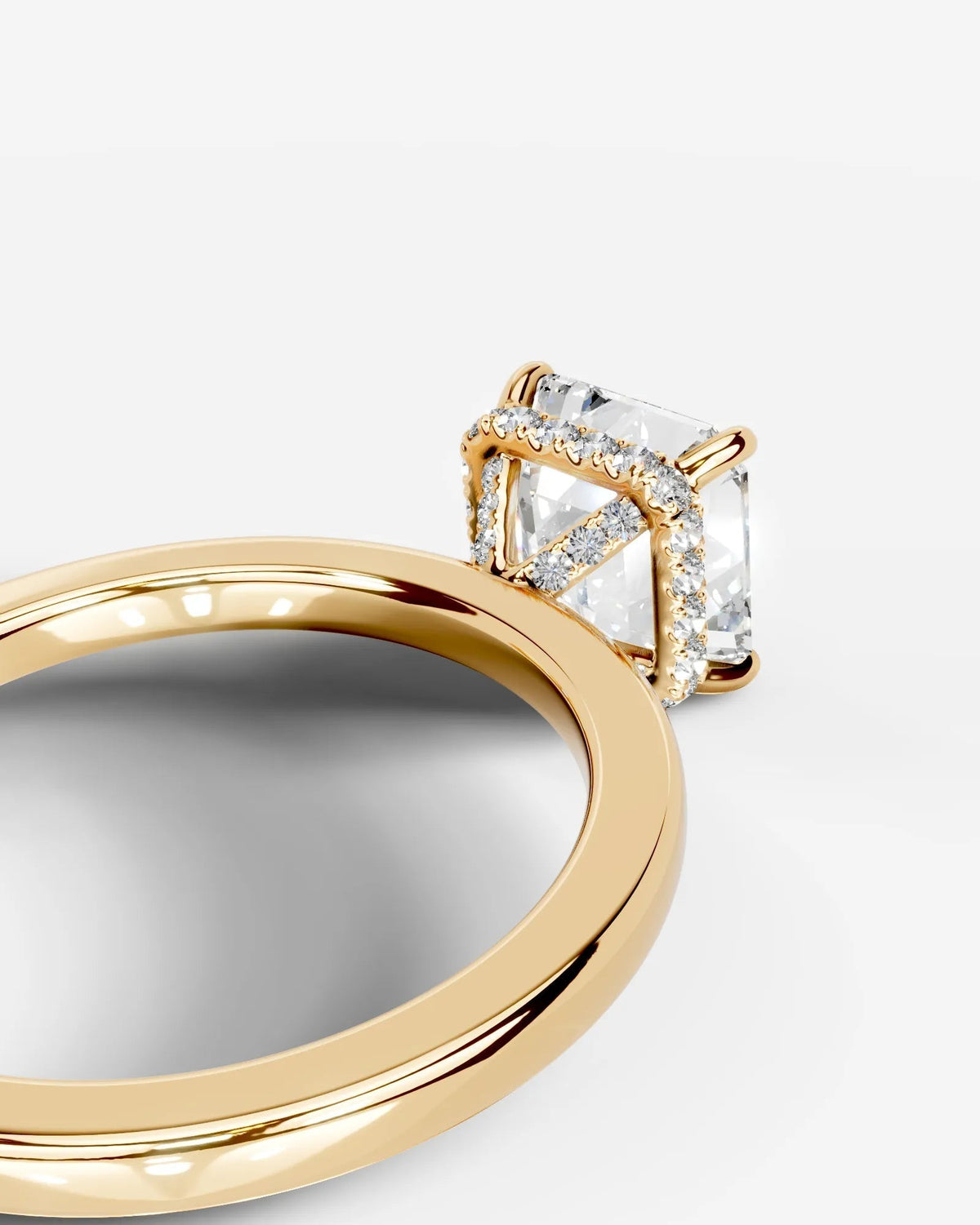 Marquise Solitaire With Tulip Prongs Lab Grown Diamond Engagement Ring