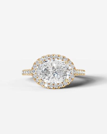 Marquise Solitaire With Tulip Prongs Lab Grown Diamond Engagement Ring