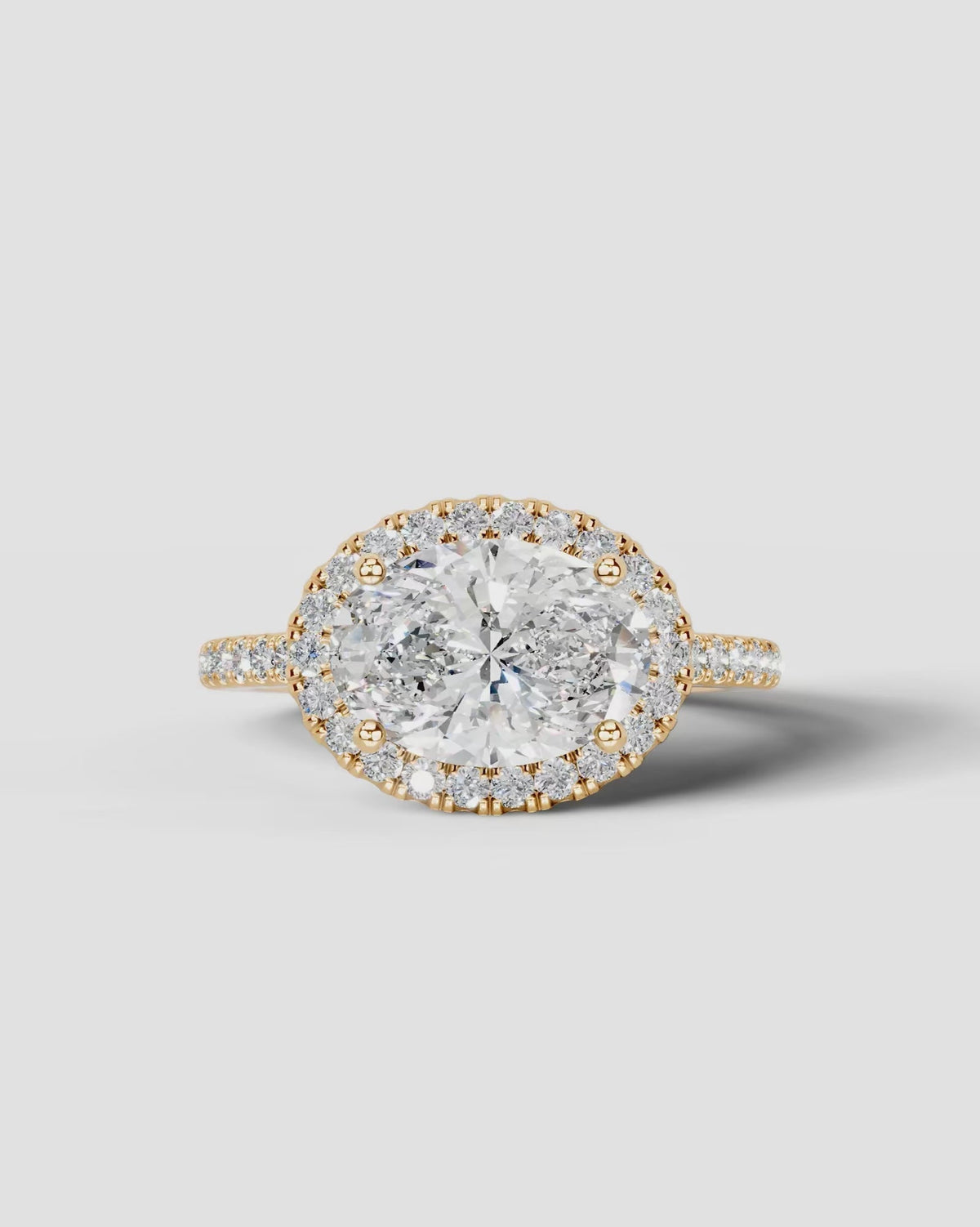 Marquise Solitaire With Tulip Prongs Lab Grown Diamond Engagement Ring