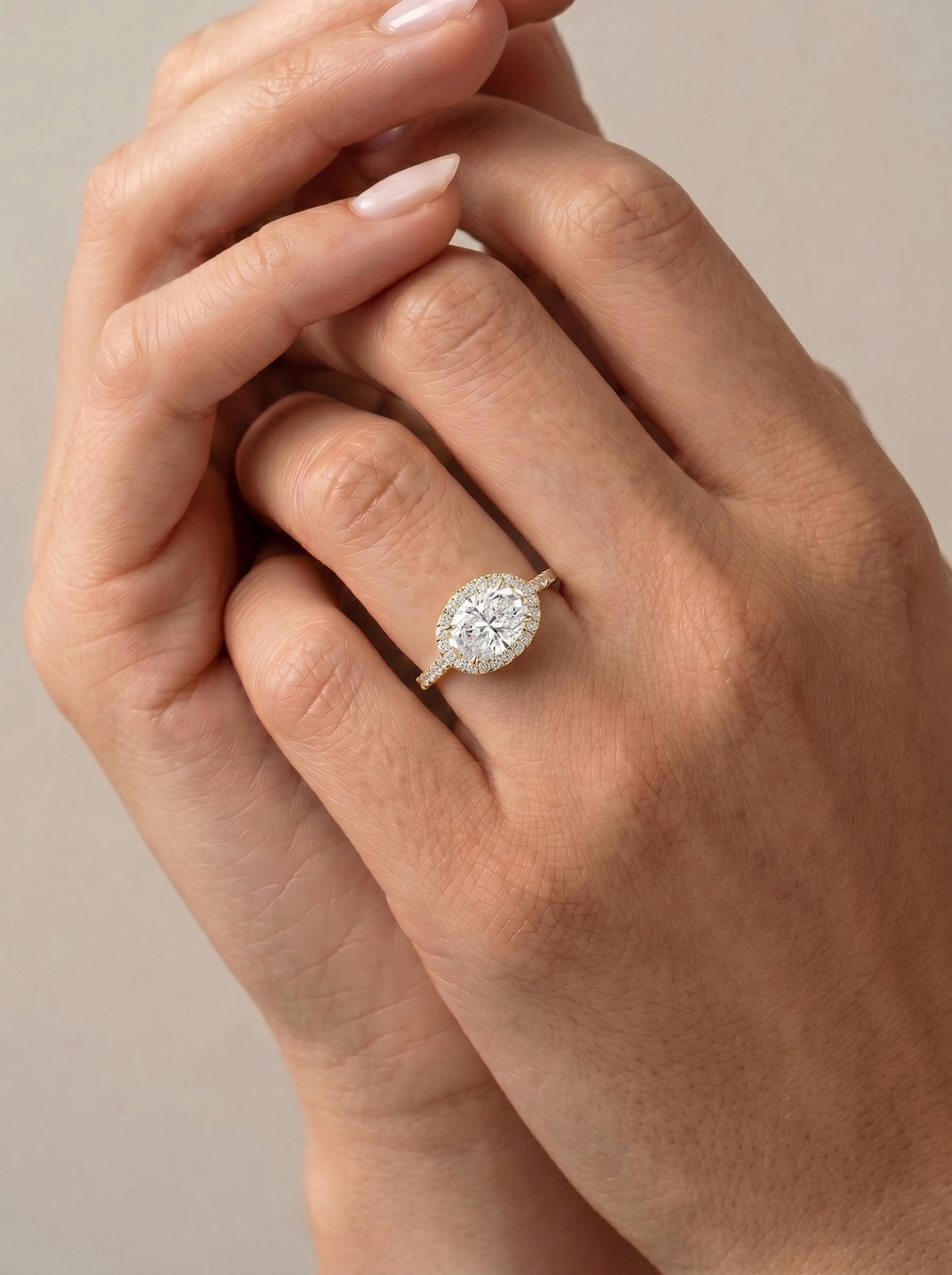 Marquise Solitaire With Tulip Prongs Lab Grown Diamond Engagement Ring