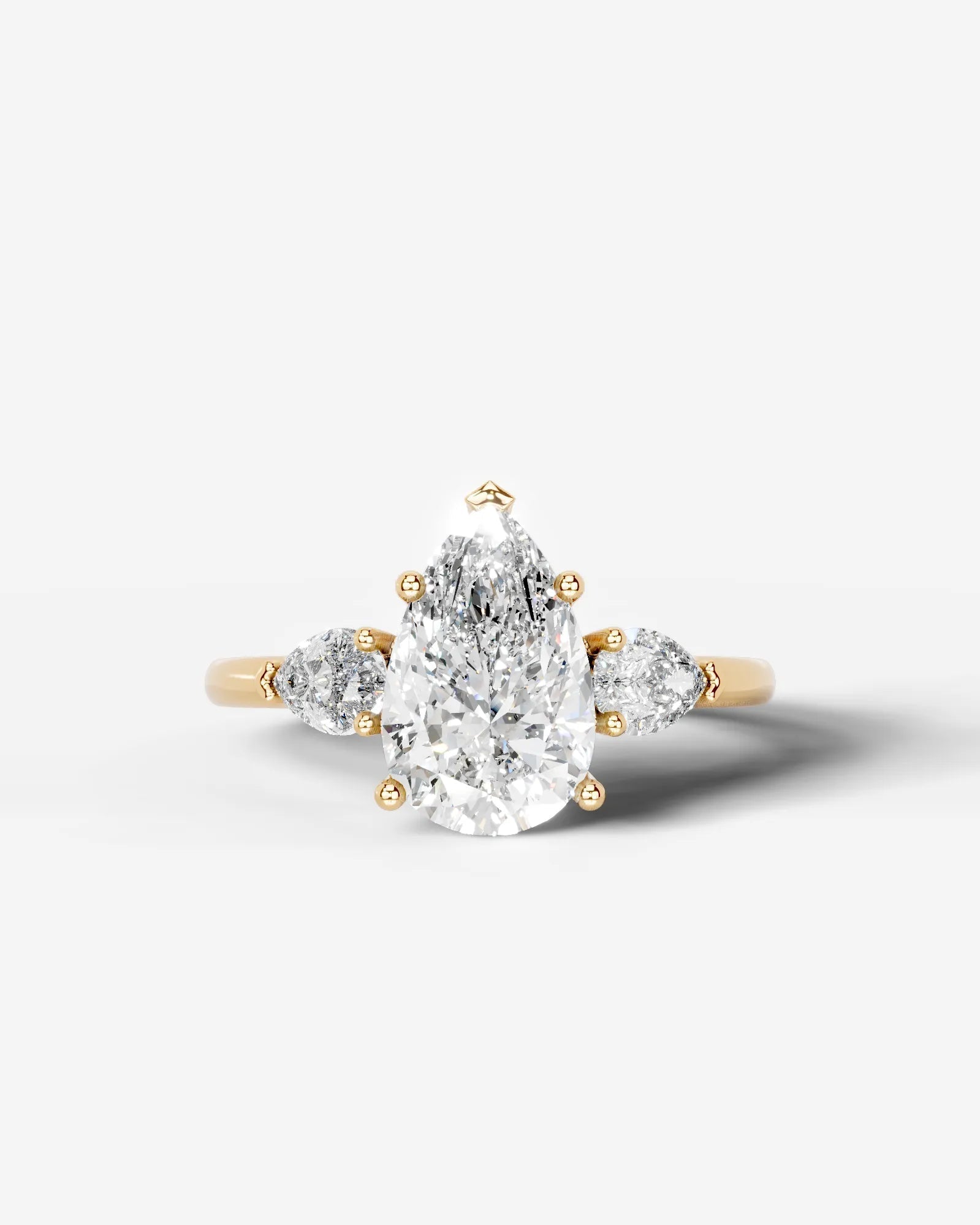 Marquise Solitaire With Tulip Prongs Lab Grown Diamond Engagement Ring