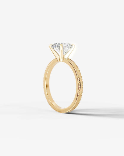 Marquise Solitaire With Tulip Prongs Lab Grown Diamond Engagement Ring
