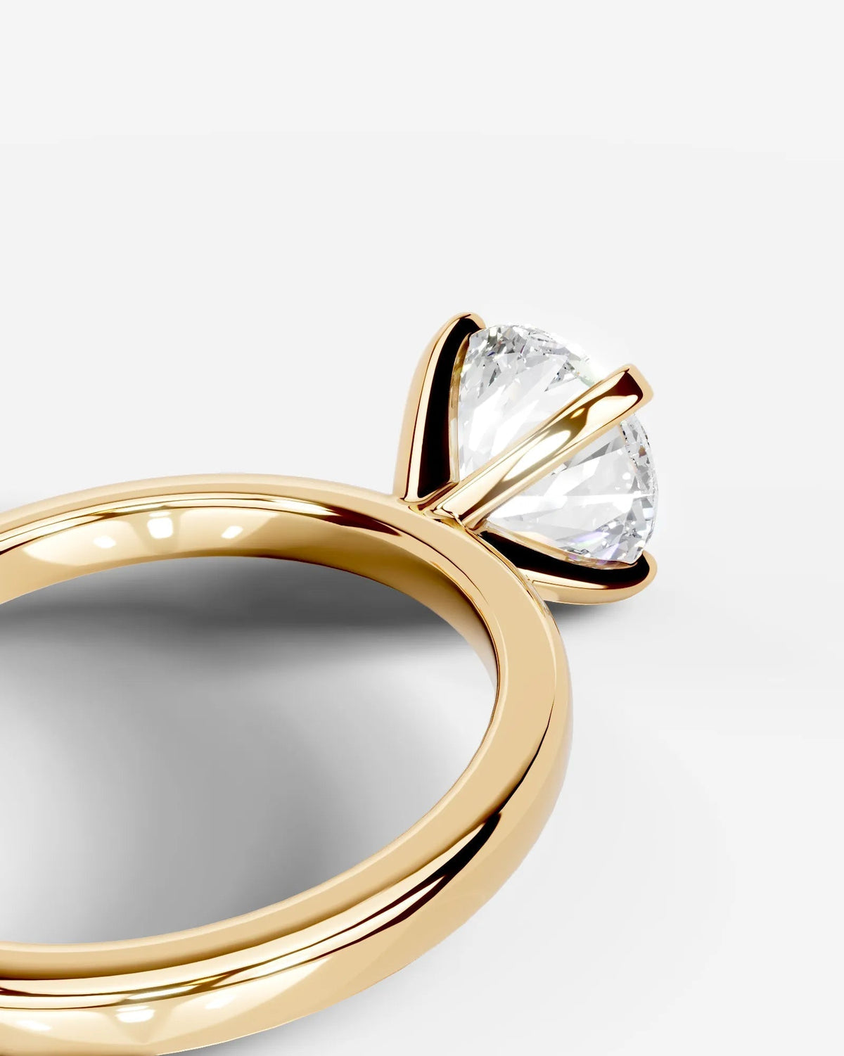 Marquise Solitaire With Tulip Prongs Lab Grown Diamond Engagement Ring