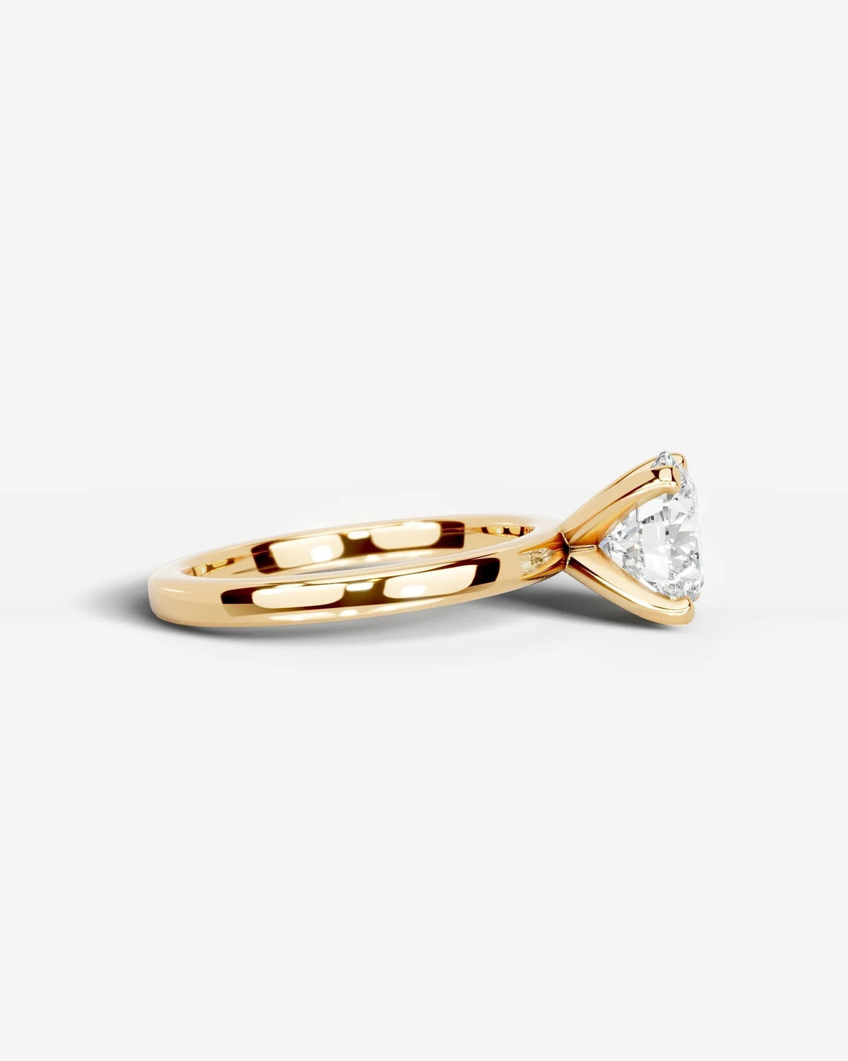 Marquise Solitaire With Tulip Prongs Lab Grown Diamond Engagement Ring